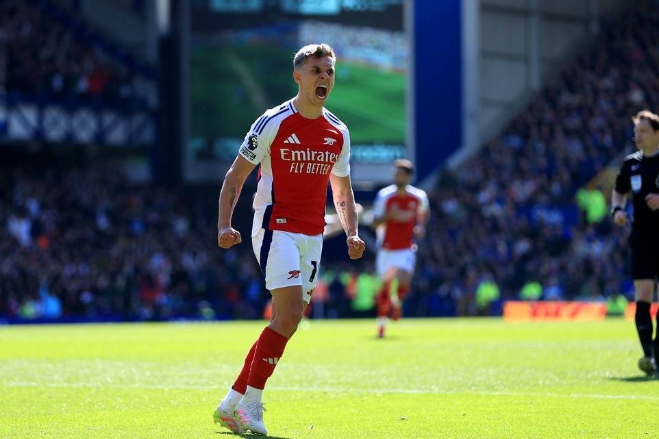 英超-特罗萨德破门 阿森纳1-1埃弗顿距离榜首11分